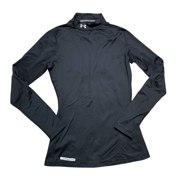 Under Armour Coldgear Black Long Sleeve Top Size Small - Picture 1 of 5